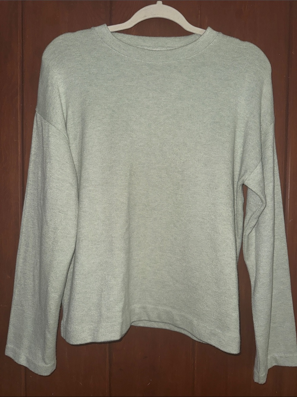 Vince Light Sage Crewneck Women's Sweater Small